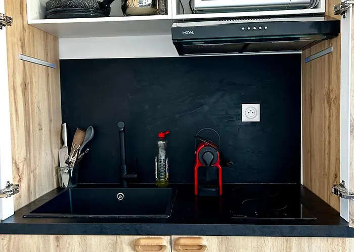 Cosy - Baignoire Balneo Et Clim アパート アルビ